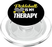 Pickleball My Therapy Divertida Cita de Deportes PopSockets PopGrip para MagSafe