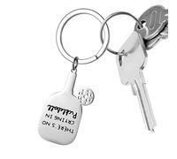 Pickleball Paddle Ball Keychain - Inspirational Pickleball Sports Keychain | Car Key Accessories for Women and Men, Cute Durable Ṕickleball Gift, Bag Charm, Fun Sports Keyring