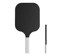 Pickleball Paddle, Carbon Abrasion, Sure Grip Elongated Handle, 39.5x19.5cm Performance Racket with Spin Style, Core with Durable Build, Training Exercises for Backyards Parks