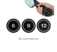 Pickleball Paddle Cover, Handle Base Weight, Racket Balance Stabilizer, Grip End Protector, Court Training Accessory, Athlete Gear Upgrade, Performance Control Enhancer for Competitive