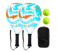 Pickleball Paddle - Raquette En Fibre De Carbone, Poignée Légère Et Antidérapante | Pagaie D'entraînement Sportive Portable Pour La Pratique Des Jeux | Pagaie De Pickleball Pour Hommes, Femmes
