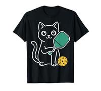 Pickleball Pala Pelota Jugador Minimal Limpio Deporte Fans Camiseta