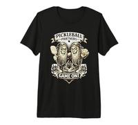 Pickleball Partners Game On! - Divertido Regalo Retro para Jugadores de Equipo Camiseta Premium