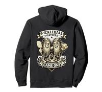 Pickleball Partners Game On! - Divertido Regalo Retro para Jugadores de Equipo Sudadera con Capucha