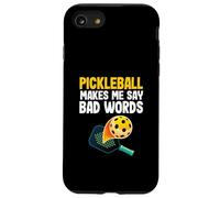 Pickleball Player Funny Pickleball me Hace Decir Malas Palabras Carcasa para iPhone SE (2020) / 7/8