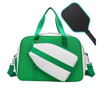 Pickleball Racket Bag - Pickleball Racket Cover, Pickleballs Rackett Sports Handbag With Shoe Compartment, Large Capacity Sling Paddle Racquet Storage Handbag For Sports Work Court Tourntament Daily