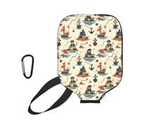 Pickleball Racket Cover Anclas Piratas Pickleball Paddle Cover | lightweight gruesa protector de paleta de neopreno Para Universal hombres y mujeres
