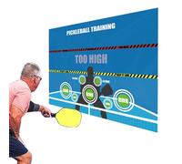 Pickleball Rebounder Pad - Póster de entrenamiento de pickleballs Praxis | Pickleballs Training Pads Wall Trainer Rebounderr Mejora Dink Partner Indoor Outdoor Pad Ayuda a mejorar tu juego y Din