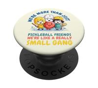 Pickleball Somos más Que Solo Amigos, Somos como un Verdadero PopSockets PopGrip Adhesivo