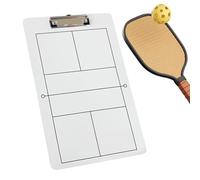 Pickleball Splint Board - Pickleball Coaching Drawing Clipboard | Equipo de asistencia de capacitación multifuncional para el análisis de datos de la competencia