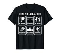 Pickleball Things I Talk About my Backhand The Kitchen Camiseta
