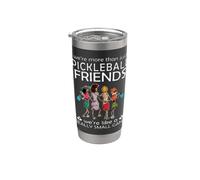 Pickleball We're more than just Friends we like a really Vaso térmico de acero inoxidable de doble pared