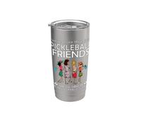Pickleball We're more than just Friends we like a really Vaso térmico de acero inoxidable de doble pared