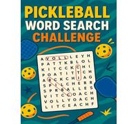 Pickleball Word Search Challenge - Fun for All Ages: Unlock the Fun of Pickleball with Every Word Search