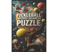 Pickleball Word Search Puzzle Book: Easy to Read Print about Pickleball, A Fun and Thoughtful Pickleball Gift with 50+ Engaging Word Search Puzzles | 6x9 inches |110 pages