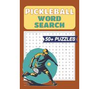Pickleball Word Search Puzzle Book: Easy to Read Word Searches about Pickleball, Pickleball Terms, Pickleball Slang and More | 6x9 inches, 110 pages | ... Gift for Vacations, Holidays, and Free Times