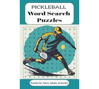 Pickleball Word Search Puzzles: Word Searches with Easy to Read Print about Pickleball and More | 6x9 inches, 110 Pages | 50+ Puzzles...Gifts for Vacation, Holidays, and Free Times