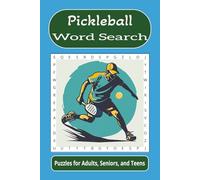 Pickleball Word Search: Word searches with easy to read print about pickleball, sports, games, and more
