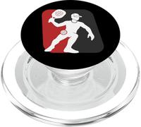 Pickleballer Retro Pickleball Classic Sport Vintage Art PopSockets PopGrip para MagSafe