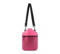 PickleballPaddleCoverwithCarry StrapWaterproof NeopreneRacketSleeve with MeshBallPocketProtectiveCaseForPickleballandTableTennis (rosa)