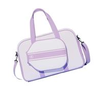 Pickleballs - Bolsa de lona para mujeres y hombres con funda de pala, bolsillo ajustable, correa de hombro ajustable, bolsa de deporte grande para gimnasio