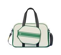 Pickleballs - Bolsa de lona para mujeres y hombres con funda de pala, bolsillo ajustable, correa de hombro ajustable, bolsa de deporte grande para gimnasio