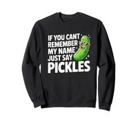 Pickles Funny Name Joke Cool Sunglasses Pun Sudadera