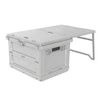 Picknickkorb | Klappbarer Tischkorb Mit Griff | Camping-Picknickkorb Mit Deckel | Für Outdoor-Aktivitäten Wie Reisen, Wandern, Angeln, Rucksackreisen, Roadtrips Und Urlaub