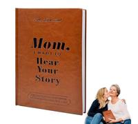 PICKONA Mom, I Want to Hear Your Story - A Mother's Guided Journal Book to Share Her Life Story Journal, Portable School Supplies & Mom Journal, Memory Book Save About Mother's (diaries-mather)