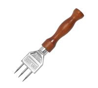 Picks De Hielo Para Romper Hielo - Trituradora De Hielo De Acero Inoxidable | Herramienta De Tallado Duradero Mango De Madera | Herramientas De Bar Y Cóctel, Herramienta Para