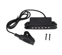 Pickup acústica Guitar Hoole Humbucker Passive Dual Coil Magnetic Magnetic para guitarras de 39 a 42 pulgadas Instalación fácil No se requiere batería