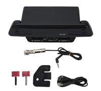 Pickup Acústica para el Agujero de Sonido de Guitarra con Recolección de Micrófono y Recolección de Bobina Dual Recargable Guitarra Activa para 39 40 41 Guitarras de 42 Pulgadas