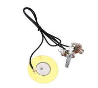 Pickup de metal de 50 mm Piezo Transductor Amplificador Preparado para accesorios de instrumentos acústicos de guitarra