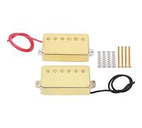 Pickup doble humbucker: recolección de guitarra de alta potencia, agudos de bajo y lubina gruesa, fuerte anti - interferencia para roca de metal pesado, latón duradero Alnico5,