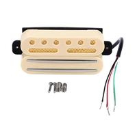 Pickup Guitarra Eléctrica Dual Rail, Metal Transparente, Rendimiento Claro y Multifuncional - Diseño Doble Rail, Instalación Sencilla, Para Rock y Blues