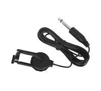 Pickup Violín 2.8 Metros 6.35 Mm Jacks Audible Clip En Micrófono Piezo Violín Pickups Para Guitar