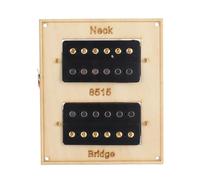 Pickups de humbucker Juego de 6 cuerdas Guitarra eléctrica Pickup Doble Coil Alnico 5 Magnet Professional Grado fácil Instalación rica Timbre retro para PRS G y L Ibanez esp