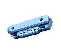Pickups Set,Juego De Pastillas Para Guitarra Pastilla De Guitarra Acústica Folk Sin Necesidad De Perforar Agujeros Caja De Vibración De Rendimiento Profesional Amplificación De Sonido(Blue)