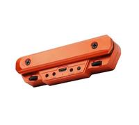 Pickups Set,Juego De Pastillas Para Guitarra Pastilla De Guitarra Acústica Folk Sin Necesidad De Perforar Agujeros Caja De Vibración De Rendimiento Profesional Amplificación De Sonido(Orange)