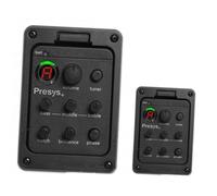 Pickups Set,Juego De Pastillas Para Guitarra Pastilla De Guitarra Profesional EQ Ecualizador Accesorios De Guitarra Pastilla Popular Sintonizador LCD(Bk A)