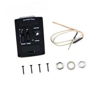 Pickups Set,Juego De Pastillas Para Guitarra Sintonizador Cromático LED De 2 Bandas Ukelele Pastillas Piezoeléctricas Suaves Ecualizador EQ, UK-300T Accesorios De Piezas De Guitarra Acústica