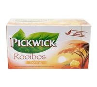 Pickwick Rooibus Honig, Té Rooibos con Miel, 20 Bolsitas