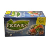 Pickwick Té Frutos del Bosque, Forest Fruit, Té Negro Aromatizado, 20 Bolsas de Té