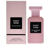 Picky Rose de Fragrance World para mujer - Spray EDP de 2.7 onzas