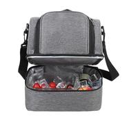 Picnic Bag, Leak-Proof Cooler Lunch Bag with Insulated Lining, Waterproof Portable Tote Pouch for Outdoor Camping, Beach Trips, School Lunches, Work Snacks, Travel Drinks, Beverages