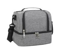 Picnic Bag - Oxford Insulated Tote, Cooler Pouch | Large Leak Proof Zipper Closure with Thermal Lining, Waterproof Storage Carrier For Camping Travel Office Outdoor School Lunch Drinks Events