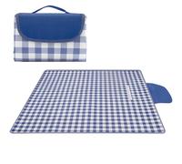 Picnic Impermeable - Respaldo Impermeable y Plegable, 200 x 200 cm Esterilla de Picnic al Aire Libre a Prueba de con asa, diseñada para Playa, Camping, Tienda de campaña, jardín, Piscina