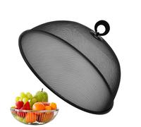 Picnic Mesh Dome - Tarjeta de red al aire libre, barrera de pantalla de mesa | Protector de campana de camping, velo pabellón familiar, jaula paraguas alimentos para fiestas, envoltura de coper
