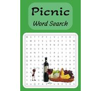 Picnic Word Search: A Picnic Themed Word Find Puzzle for Adults, Seniors, and Teens