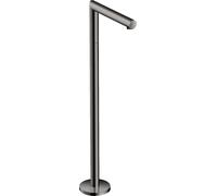 Pico de bañera hansgrohe AXOR Uno, de pie, recto, saliente 226mm, 45412330, Color: Cromo negro pulido